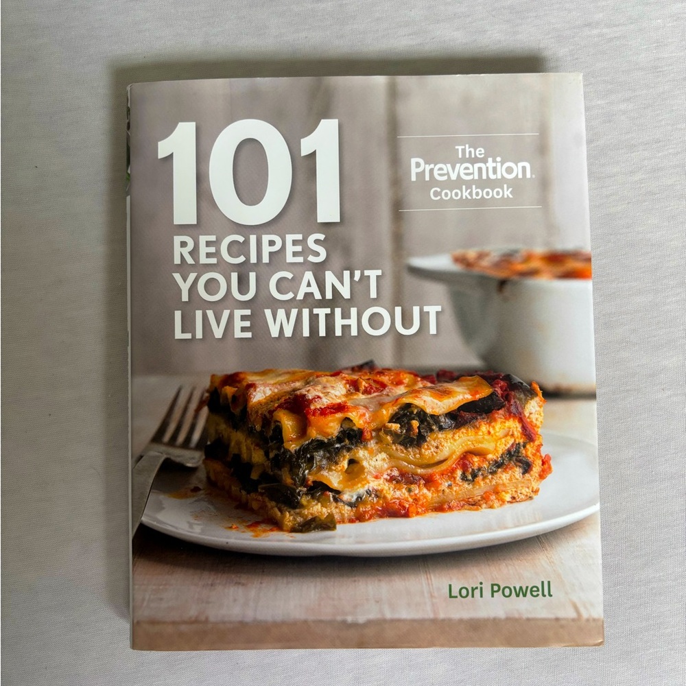 101 Recipes You Can't Live Without Cookbook